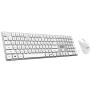 Ensemble clavier et souris sans fil MSI FORGE K210 / Azerty / Rechargeable / Blanc