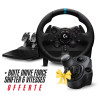 Volant de course avec pédales Logitech G G923 pour PC / PlayStation 4 & 5