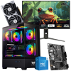 Setup Gamer Special Pc de Bureau Gaming / i5-14400F / RTX 5060 8G / 16 Go Avec Écran Gaming Redragon 24.5" Full HD IPS / 240 Hz / Noir