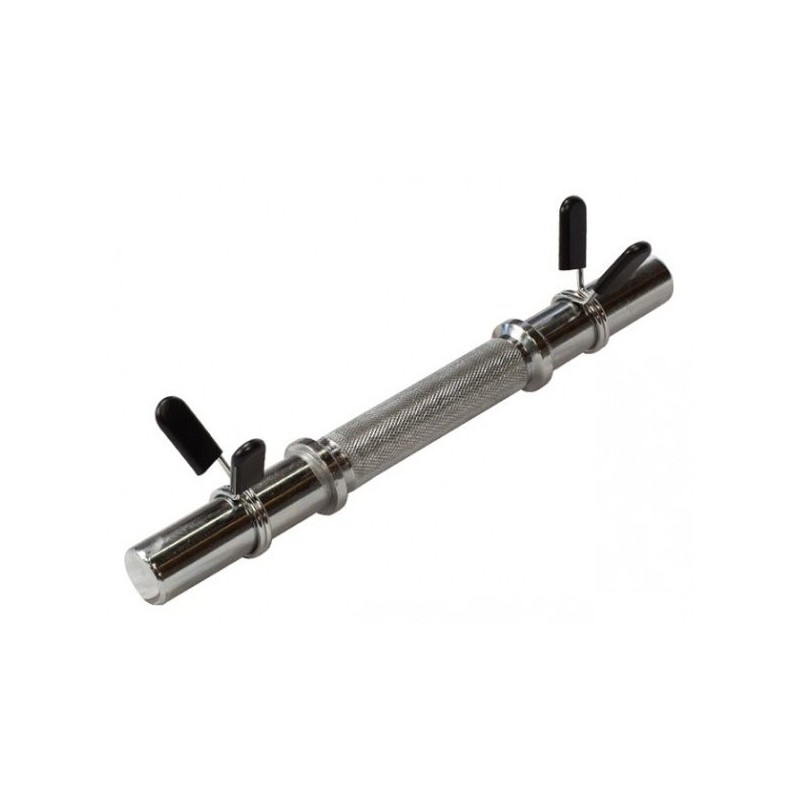 Barre de musculation Zimota IR4019 30x350 mm avec ressort