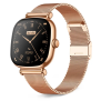 Montre Connectée KSIX Iria AMOLED 1,7" / Bracelets en métal et silicone / Gold