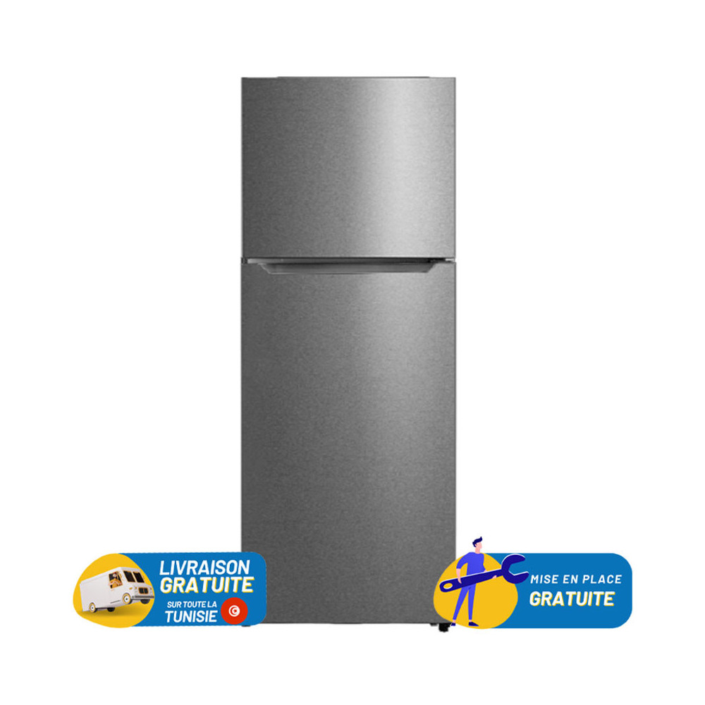 Réfrigérateur CONDOR Double Portes No Frost 420 Litres / CRDN560-S / Silver
