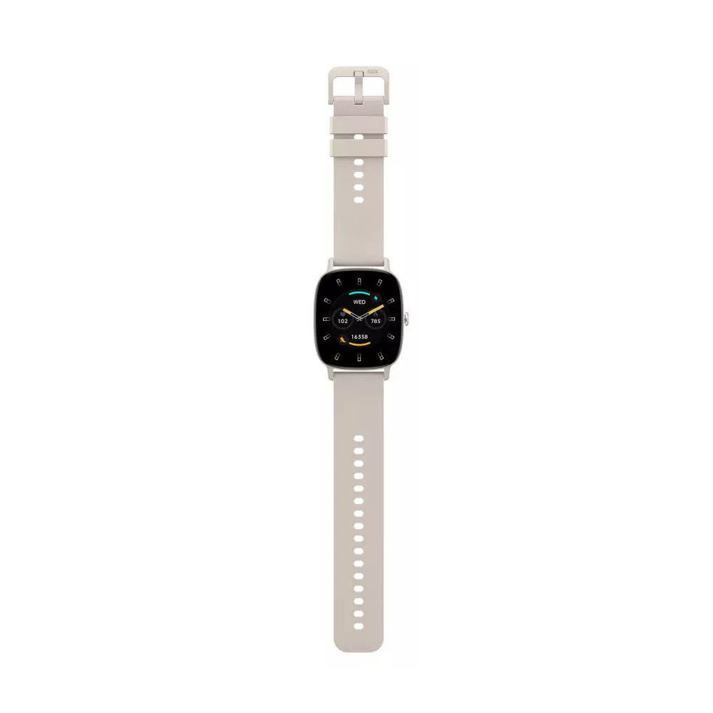 Montre connectée KSIX Pulse / écran 1,83" / 4 jours Batterie Life / mode sport et santé / appels / IP68 / Beige