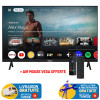 TV VEGA 55" QLED UHD 4K SMART GOOGLE TV / avec Récepteur intégré