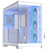 Pc de bureau Gamer IRON / Ryzen 7 9850X3D / RTX 5080 16G / 32 Go DDR5 RGB / 1 To SSD / Windows 11 Pro