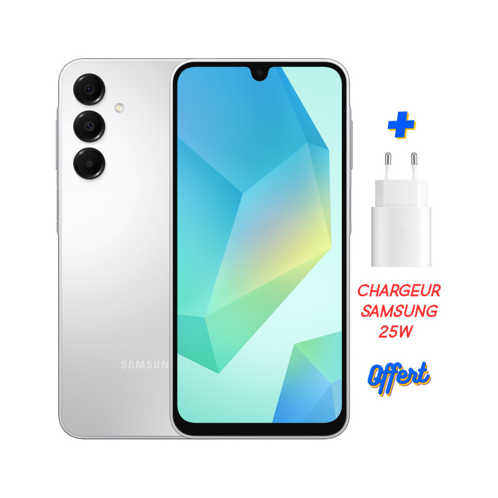 Smartphone Samsung Galaxy A16 / 12Go / 128 Go / GRIS