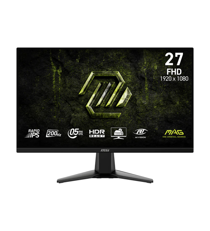 Écran Gaming MSI MAG 275F E20 27" Full HD IPS / 200 Hz / 0.5 ms / Noir