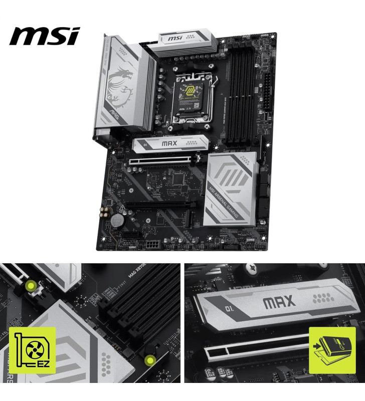 Carte mère ATX MSI MAG X870E GAMING MAX WIFI