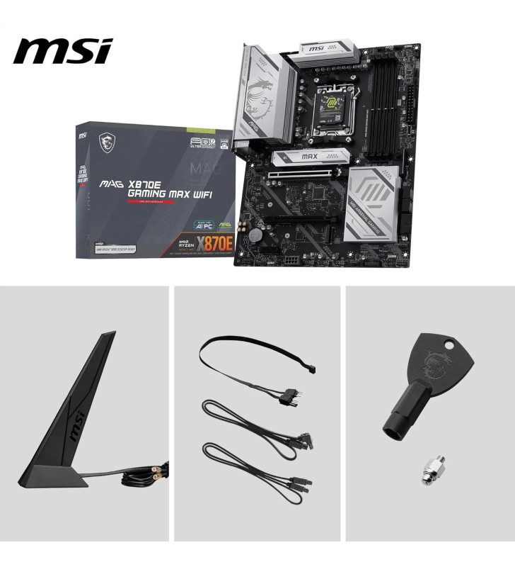 Carte mère ATX MSI MAG X870E GAMING MAX WIFI
