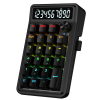 Pavé Numérique Sans fil Redragon K733 / RGB / Noir