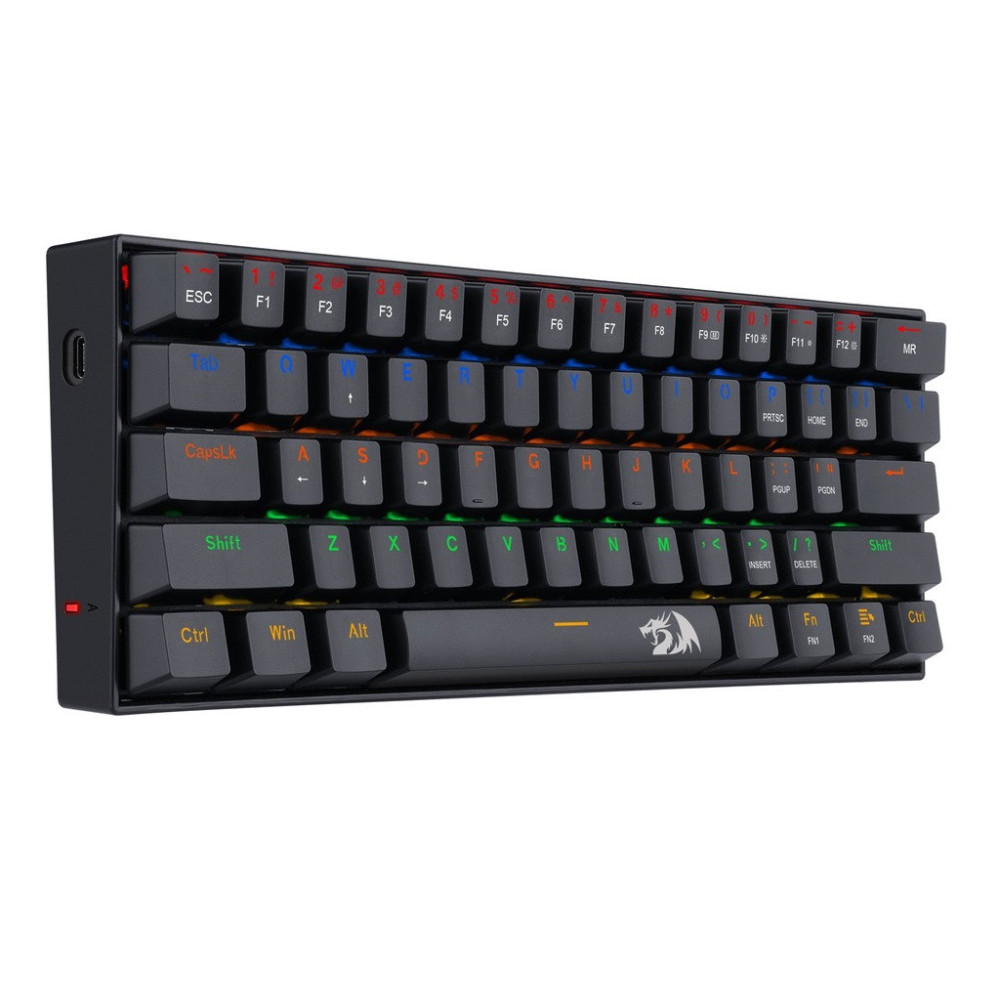 Clavier Mécanique Gamer Redragon Lakshmi K606R / RGB / Red Switch