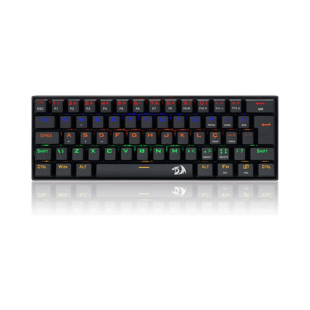 Clavier Mécanique Gamer Redragon Lakshmi K606R / RGB / Red Switch