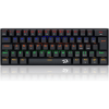 Clavier Mécanique Gamer Redragon Lakshmi K606R / RGB / Red Switch