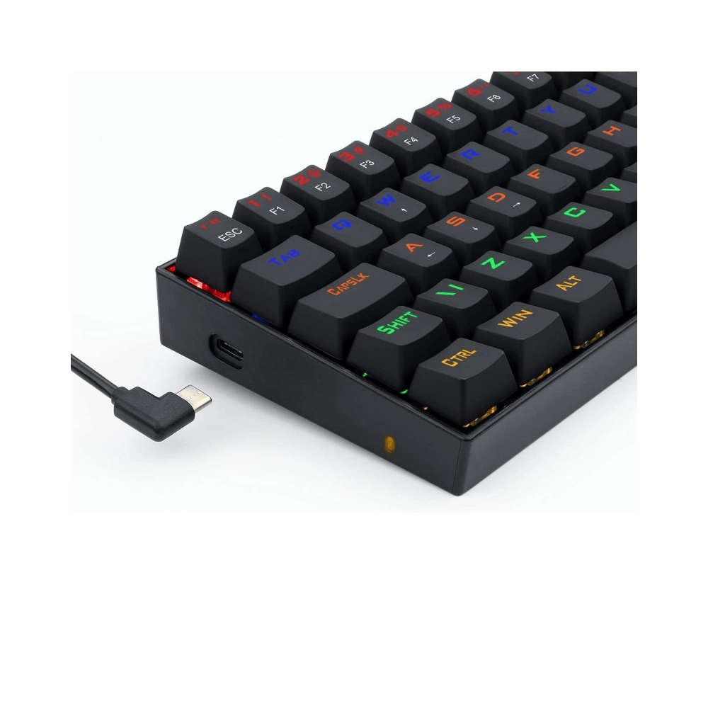 Clavier Mécanique Gamer Redragon Lakshmi K606R / RGB / Red Switch