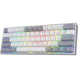 Redragon Fizz K617 Whitegrey Red