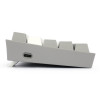 Clavier Mécanique Gamer Redragon FIZZ K617 RGB WHITE/GREY / Red Switch