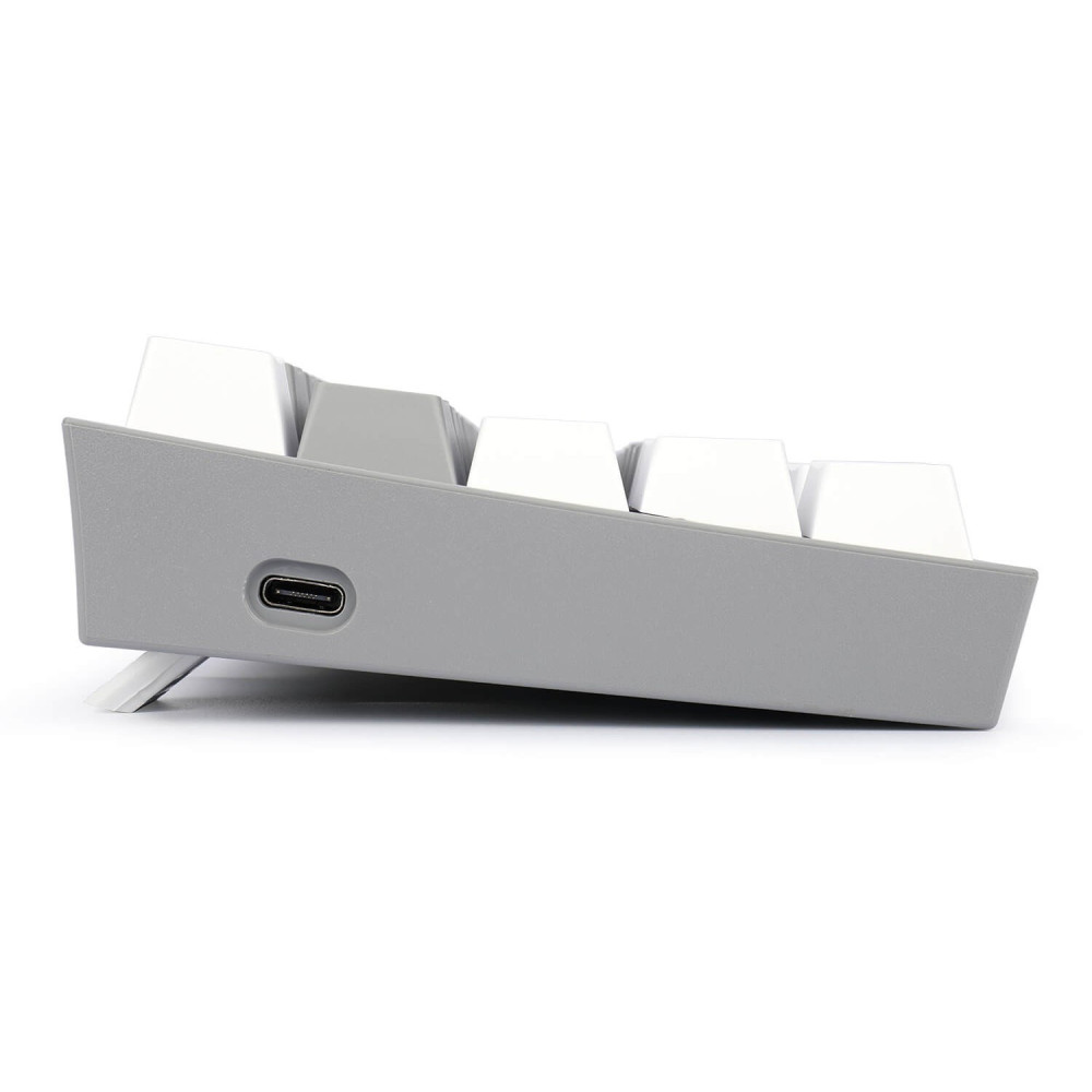 Clavier Mécanique Gamer Redragon FIZZ K617 RGB GREY/WHITE / Red Switch