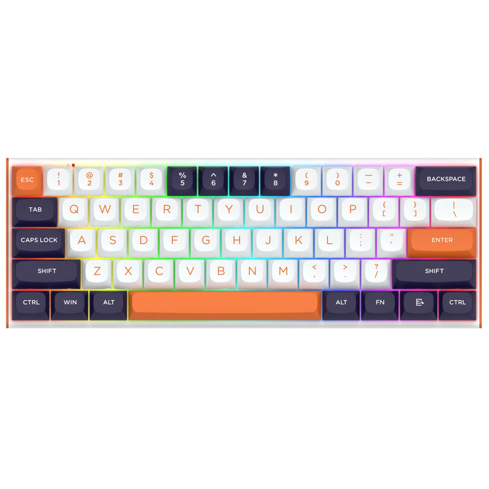 Clavier mécanique Gamer Redragon FIDD K683WBO-RGB-M