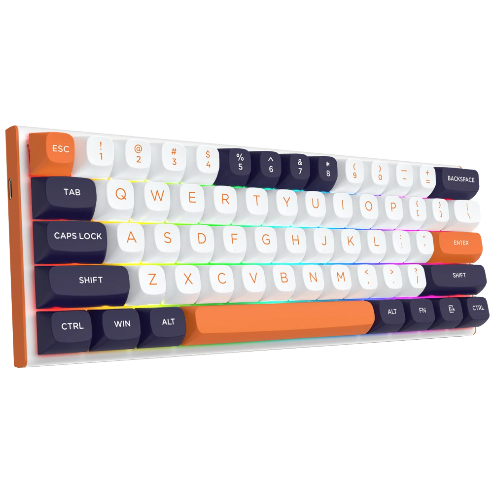 Clavier mécanique Gamer Redragon FIDD K683WBO-RGB-M