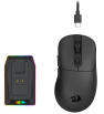 Souris Sans Fil Gamer Redragon EBONY M998 STD / avec station de charge magnétique / BLACK