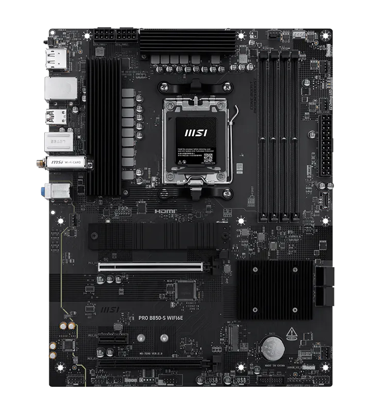 Carte mère MSI PRO B850-S WIFI6E