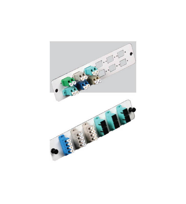 UNLOADED ADAPTER PANEL ACCEPTS 12 DUPLEX SC ADAPTER
