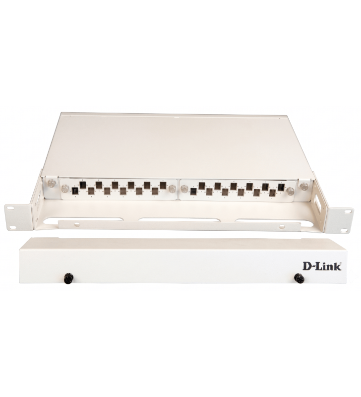 Panneau de brassage rackable D-LINK LIU 12 ports équipé de 12