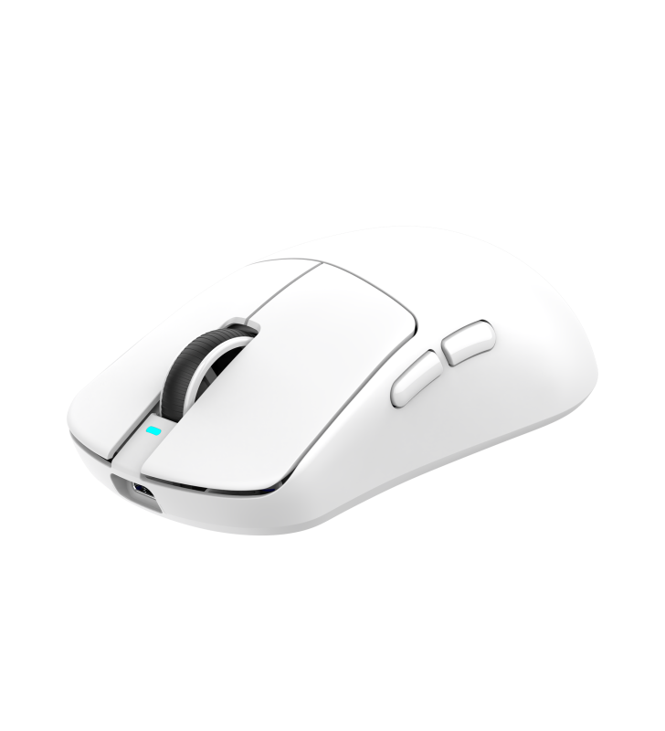 Souris Sans fil Gamer White Shark WGM-5021 BORS / 12.000 DPI / WHITE