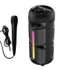 Haut Parleur Bluetooth ZQS 4293 Avec Microphone Karaoké / 20 Watts / Noir