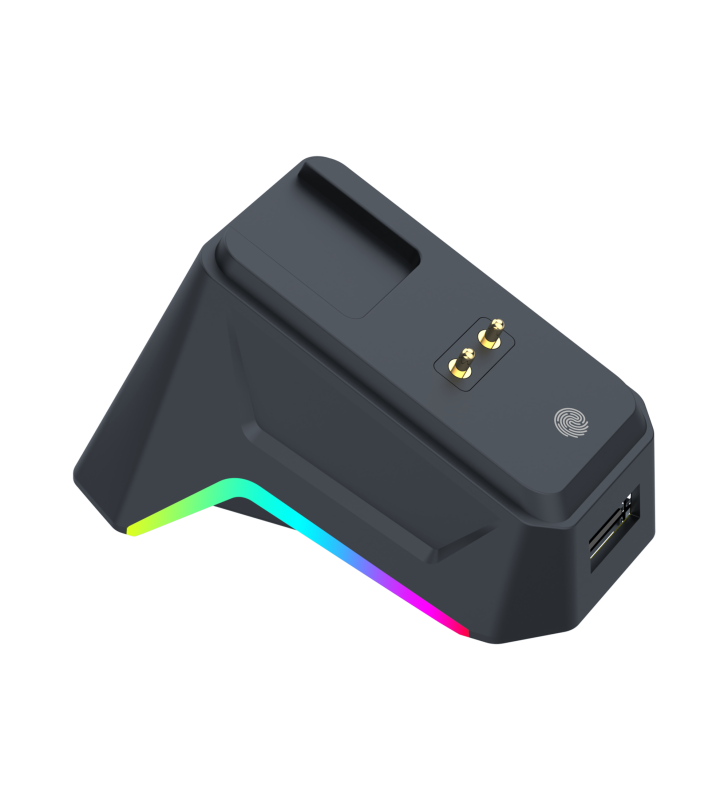 Souris Sans fil Gamer White Shark WGM-5023 GAWAIN / 12.000 DPI / BLACK