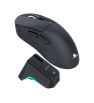 Souris Sans fil Gamer White Shark WGM-5023 GAWAIN / 12.000 DPI / BLACK