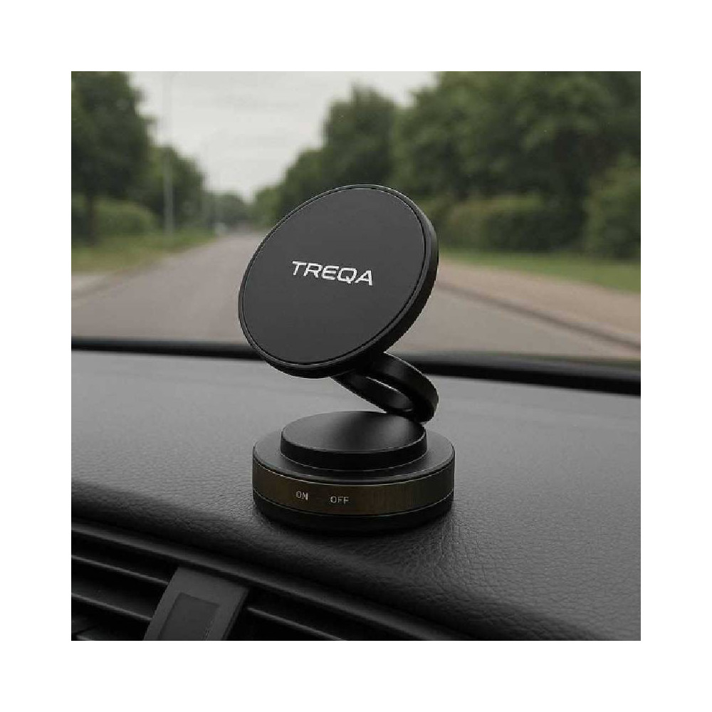 Support Smartphone Voiture TREQA BC-T31 360° / Noir
