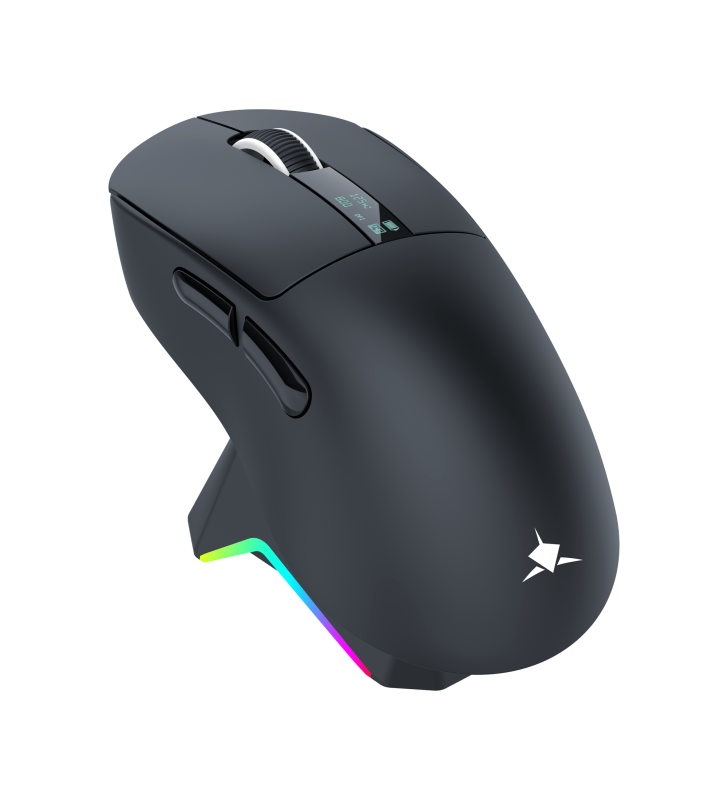 Souris Sans fil Gamer White Shark WGM-5023 GAWAIN / 12.000 DPI / BLACK
