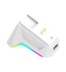 Souris Sans fil Gamer White Shark WGM-5023 GAWAIN / 12.000 DPI / WHITE