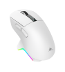Souris Sans fil Gamer White Shark WGM-5023 GAWAIN / 12.000 DPI / WHITE
