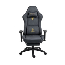 Chaise Gaming DOWINX LS-D1163 Tissu Daim / Gris Foncé