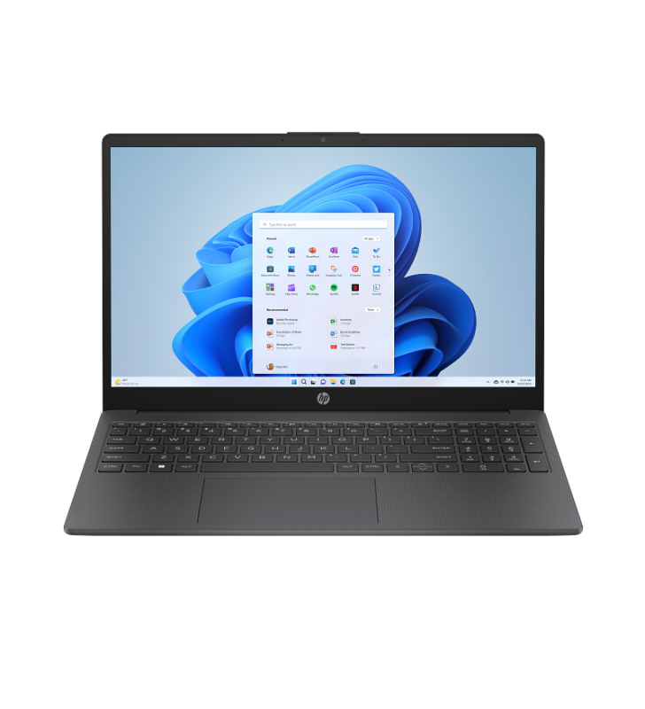 Pc Portable HP Laptop 15-fd0417nk / N100 / 8 Go / 512 Go SSD / Windows 11 / Gris