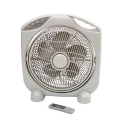 Ventilateur De Table HGE Oxygène Plus 60W / Blanc Avec Commande