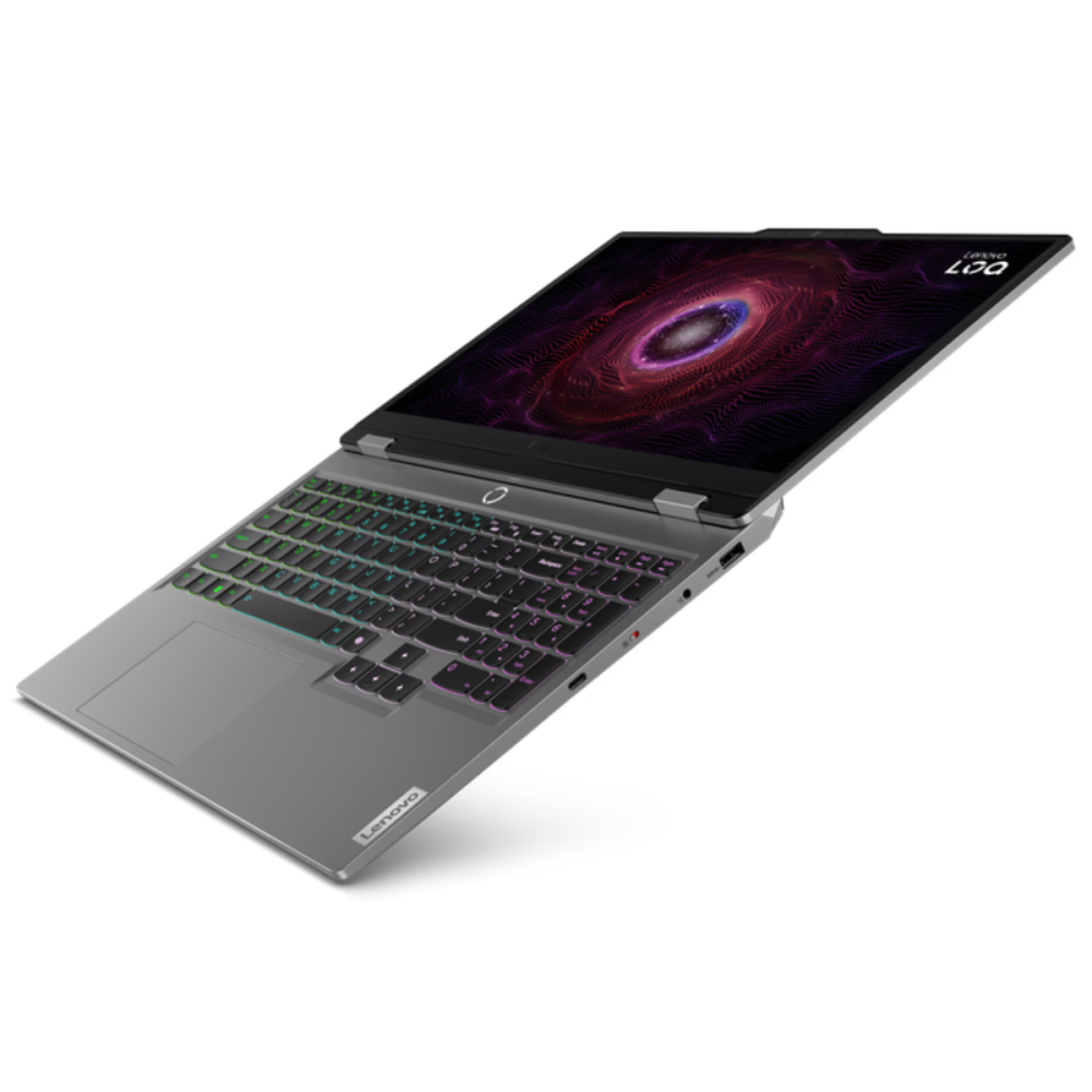 Pc Portable Gaming Lenovo LOQ 15ARP9 / Ryzen 7 7435HS / RTX 4070 8G / 24 Go DDR5 / 1 To SSD / Gris