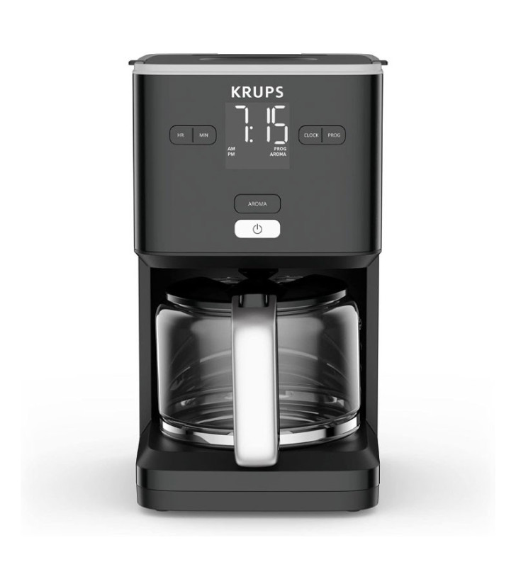 Cafetière KRUPS 1.25 litres / 1000W / Noir
