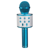 Microphone KARAOKE Bluetooth avec haut-parleur / Bleu