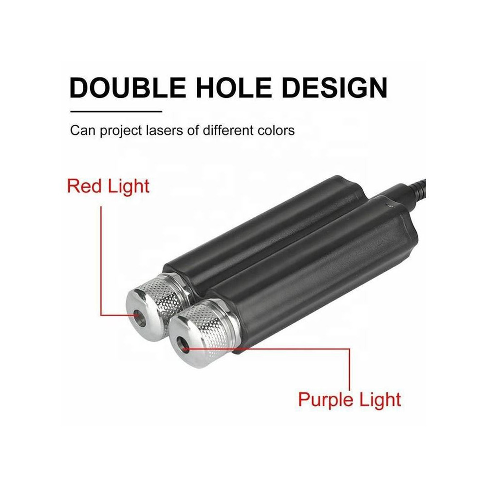 Lumière D’Ambiance LED Pour Voiture Effet Ciel Étoilé 360°