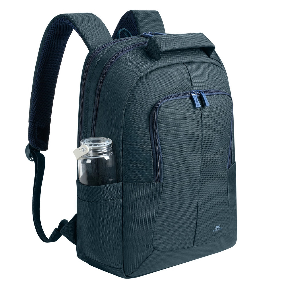 Sac à dos pour PC Portable Rivacase ECO 8436 / 15.6" / Bleu foncé