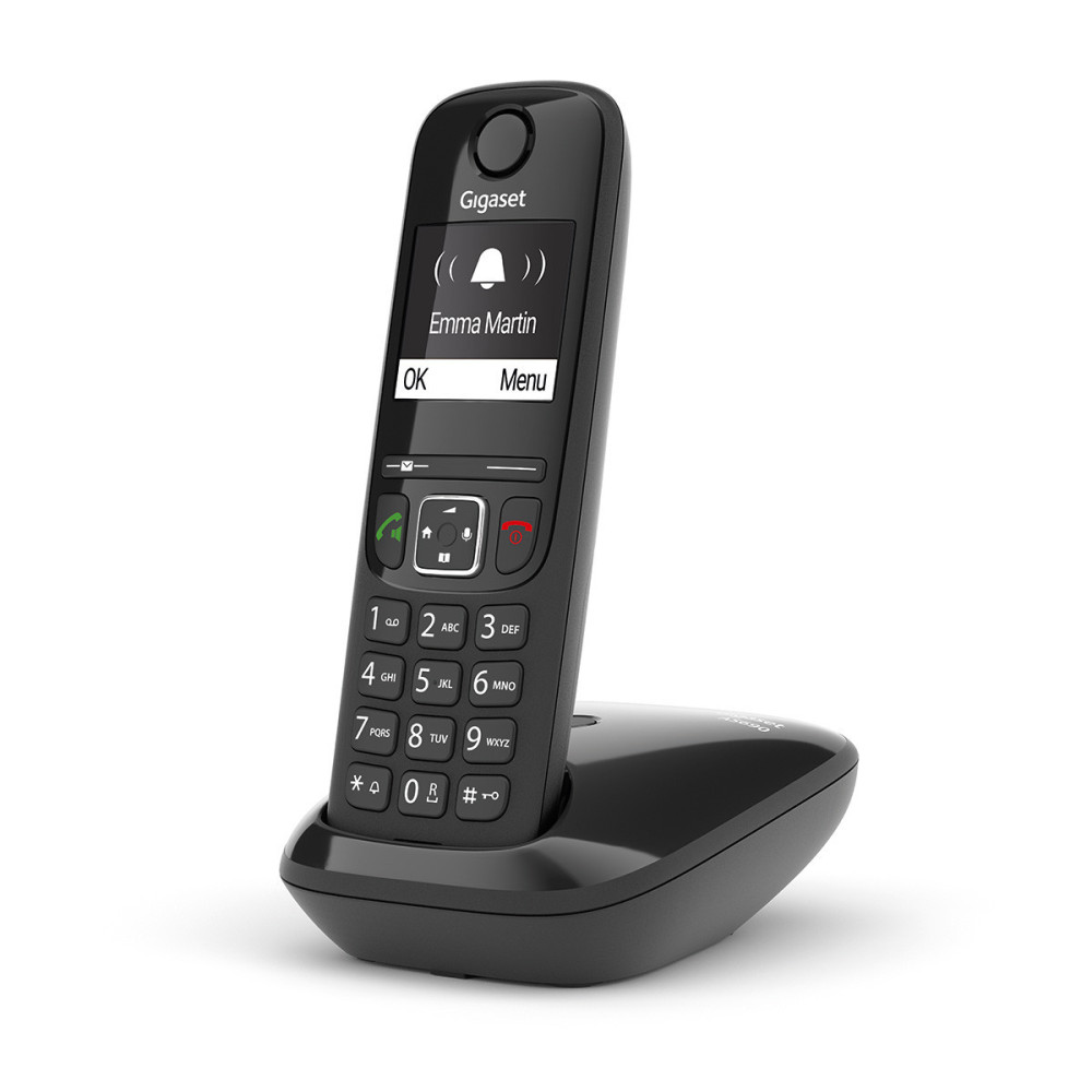 Téléphone Fixe Sans Fil Gigaset AS690 / Noir
