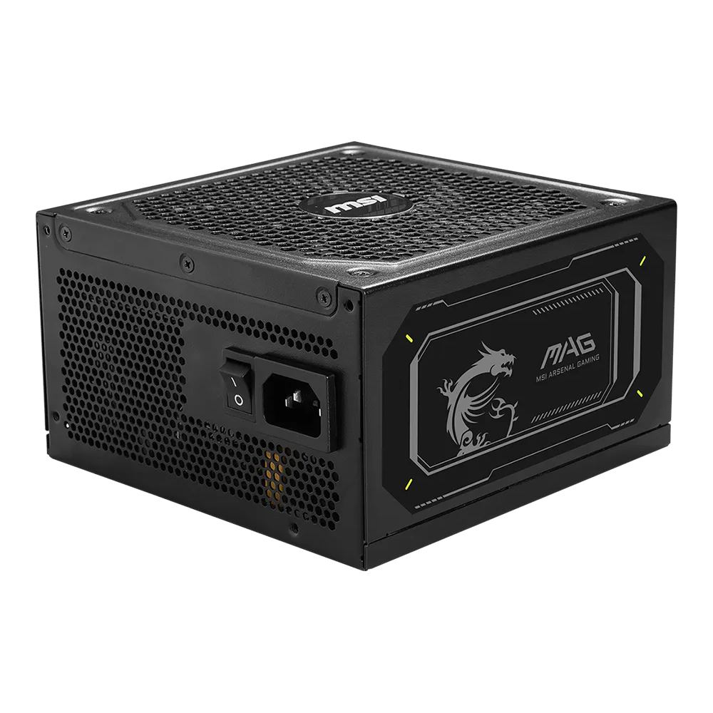 Boîte d'alimentation MSI MAG A1000GL PCIE5 II / Modulaire / ATX / 1000 Watts / 80 PLUS Gold
