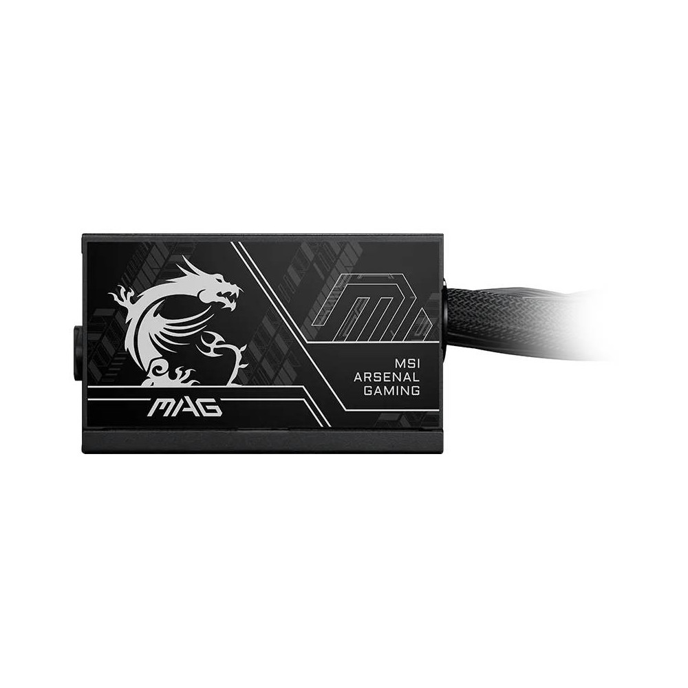 Boîte d'alimentation MSI MAG A750BN PCIE5 / 750 Watts / ATX / 80 PLUS Bronze
