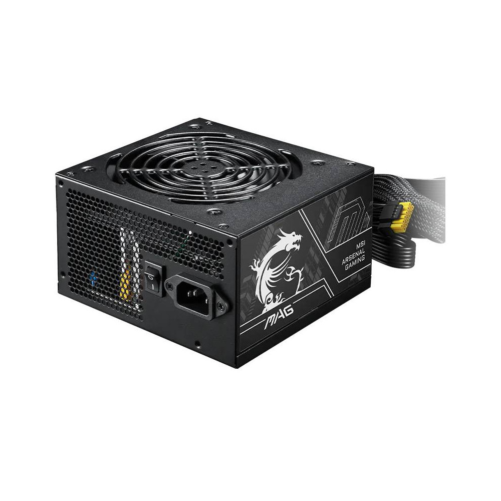 Boîte d'alimentation MSI MAG A750BN PCIE5 / 750 Watts / ATX / 80 PLUS Bronze