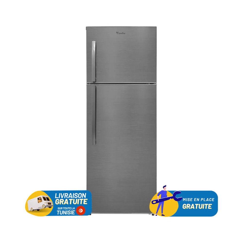 Réfrigérateur Condor De Frost Doble Portes 343 Litres / Gris