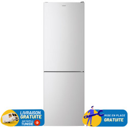 Réfrigérateur Candy No Frost Combiné 341 Litres / Silver