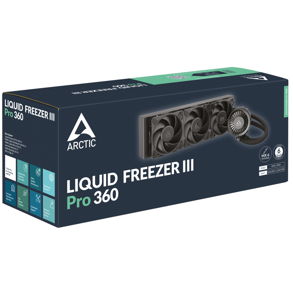 Watercooling ARCTIC  Liquid Freezer III Pro / Black